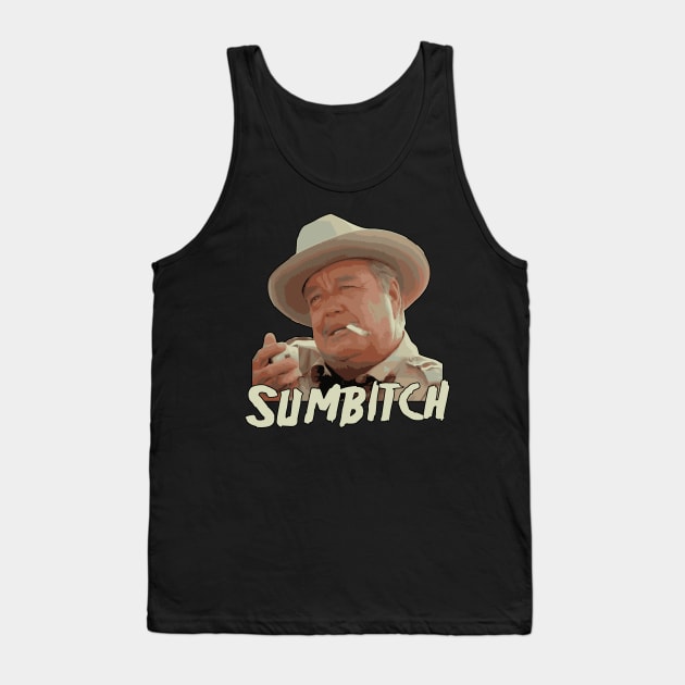 Retro Sumbitch Tank Top by Black Wanted